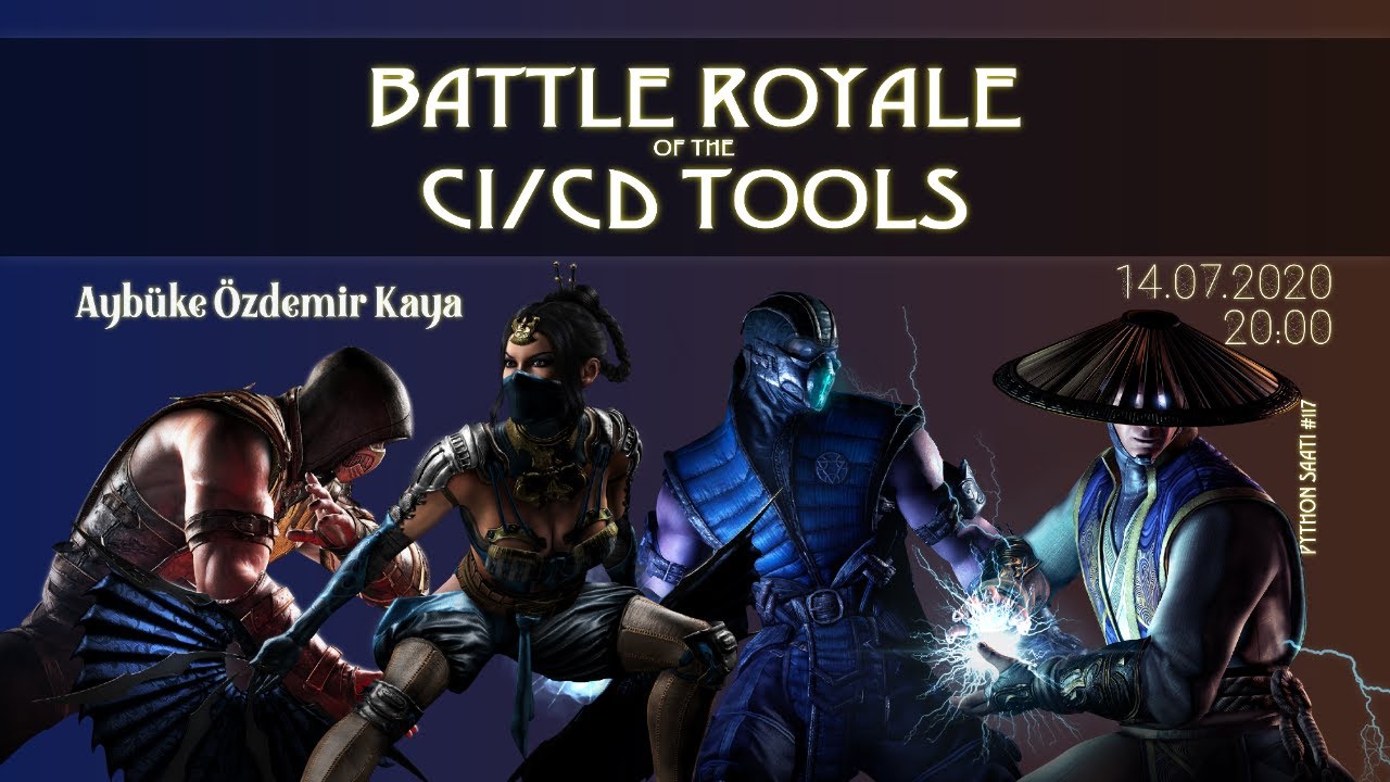 [Canlı] Python Saati #117 - Battle Royale of the CI/CD Tools