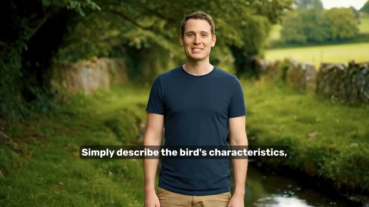 Natural Language Bird Identification with Birda