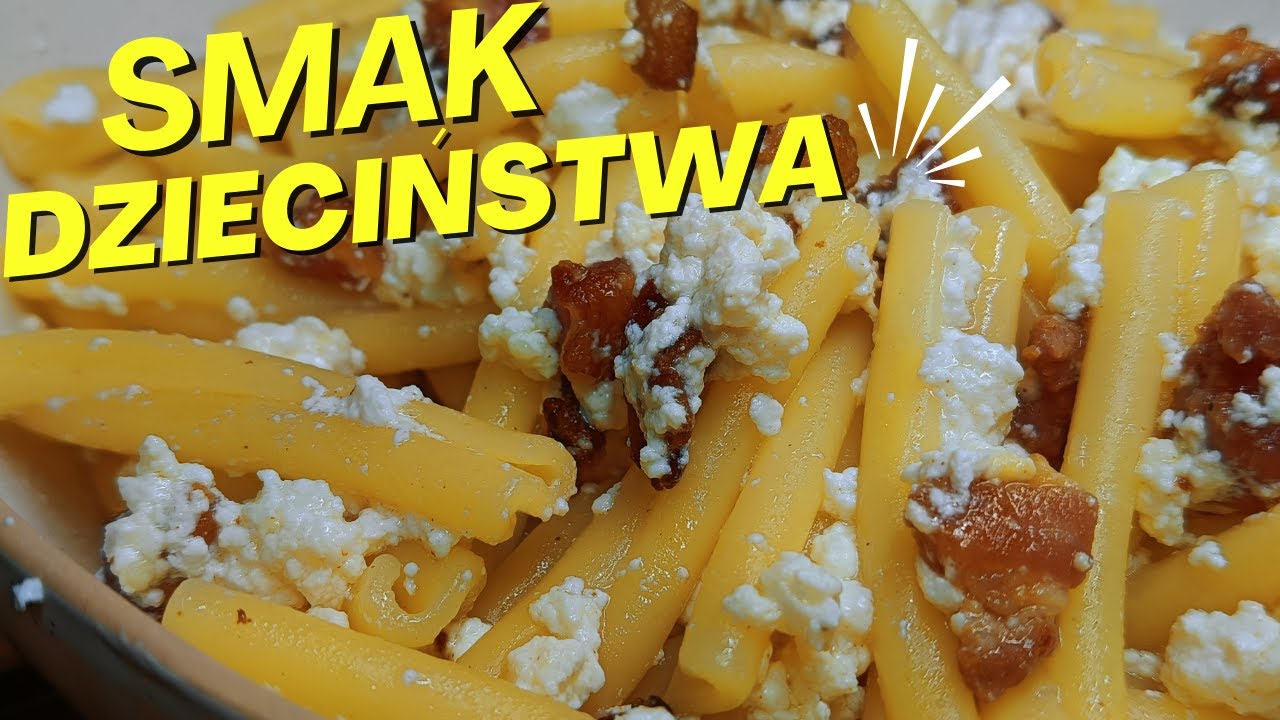 „Makaron + boczek + twaróg = najlepszy domowy obiad bez kombinowania!”