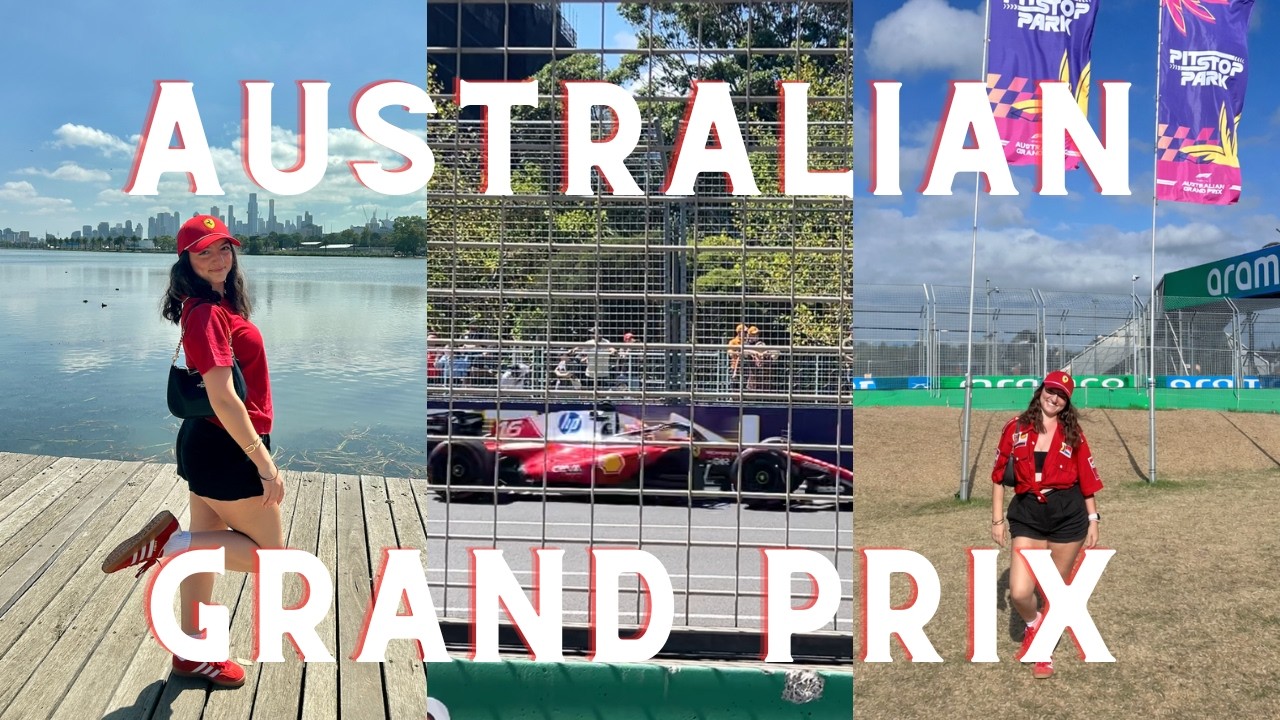 AUSTRALIAN 2026 GRAND PRIX 🏎️✨ | VLOG, race day, practice, qualifying, behind the scenes & more