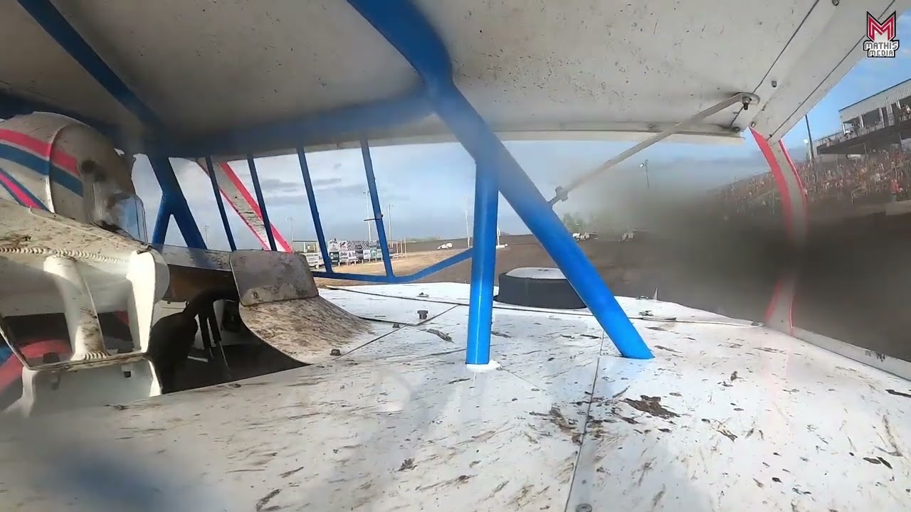 #02 Tanner Mullens - USMTS - 5-30-2022 Mason City Motor Speedway - In Car Camera