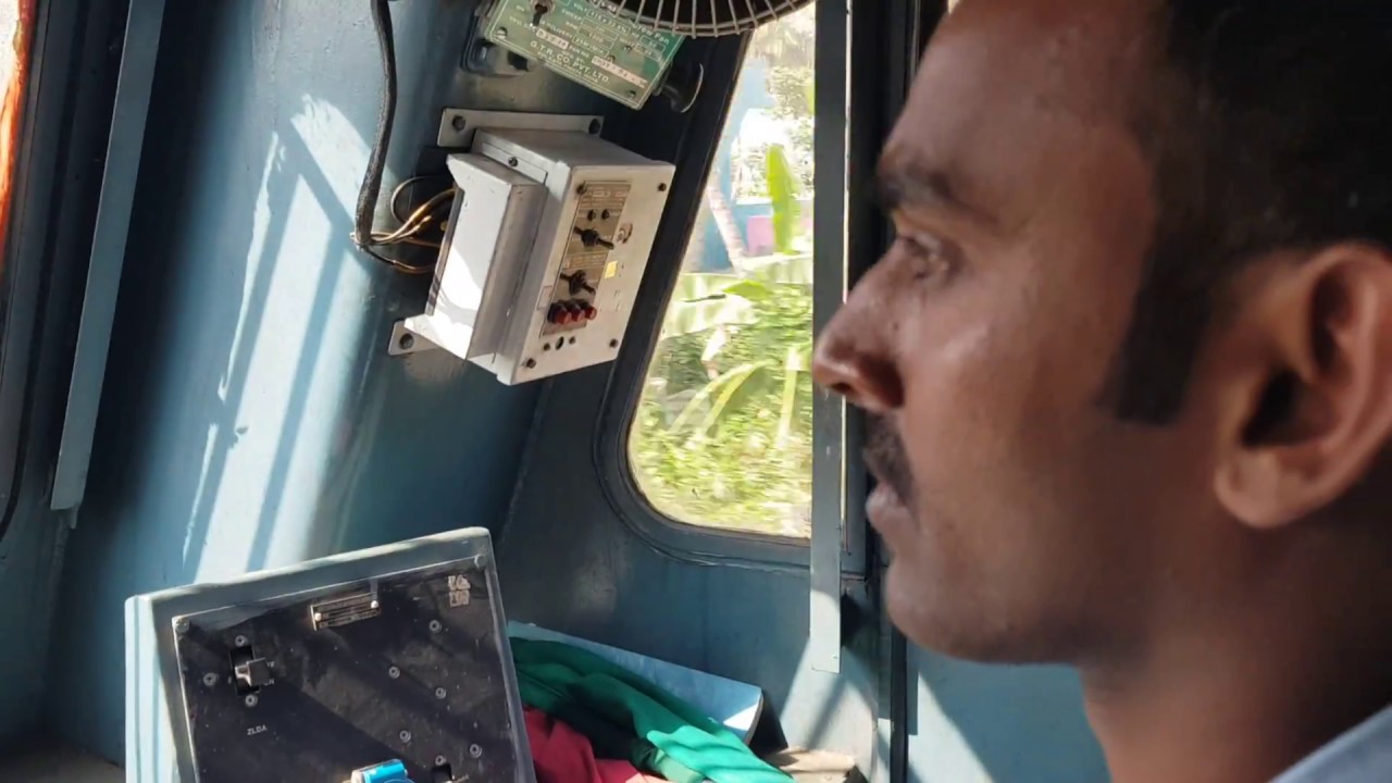 Thrilling cockpit ride: Loco Pilot's high-stakes Perambur-Avadi journey!