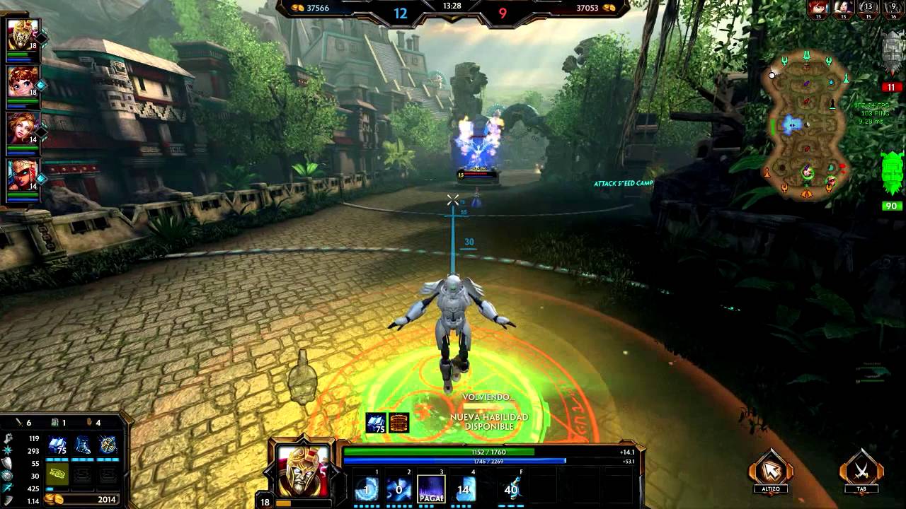 Hwoarang555 vuelve por Smitespain con Janus!| Smite en Espa&ntilde;ol