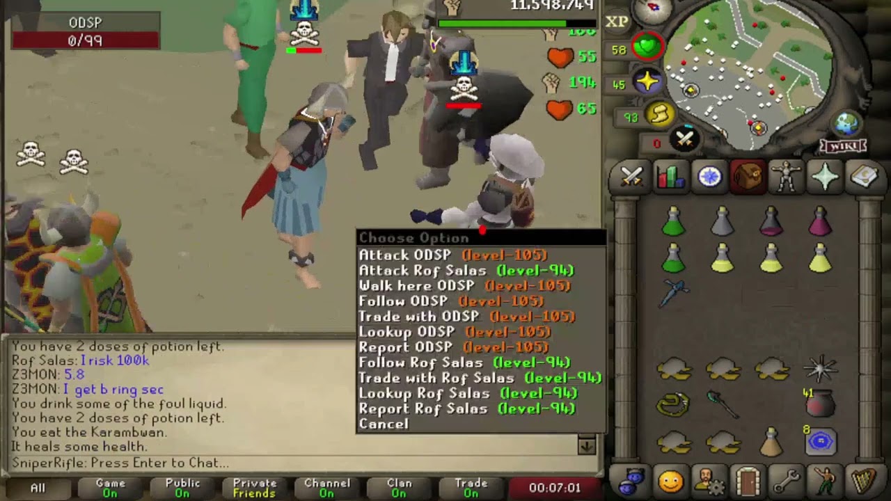 80 Attack Zerker -OSRS