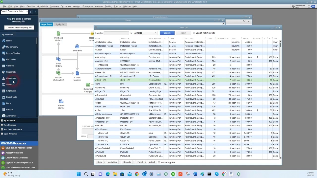 Scanning Barcodes QuickBooks