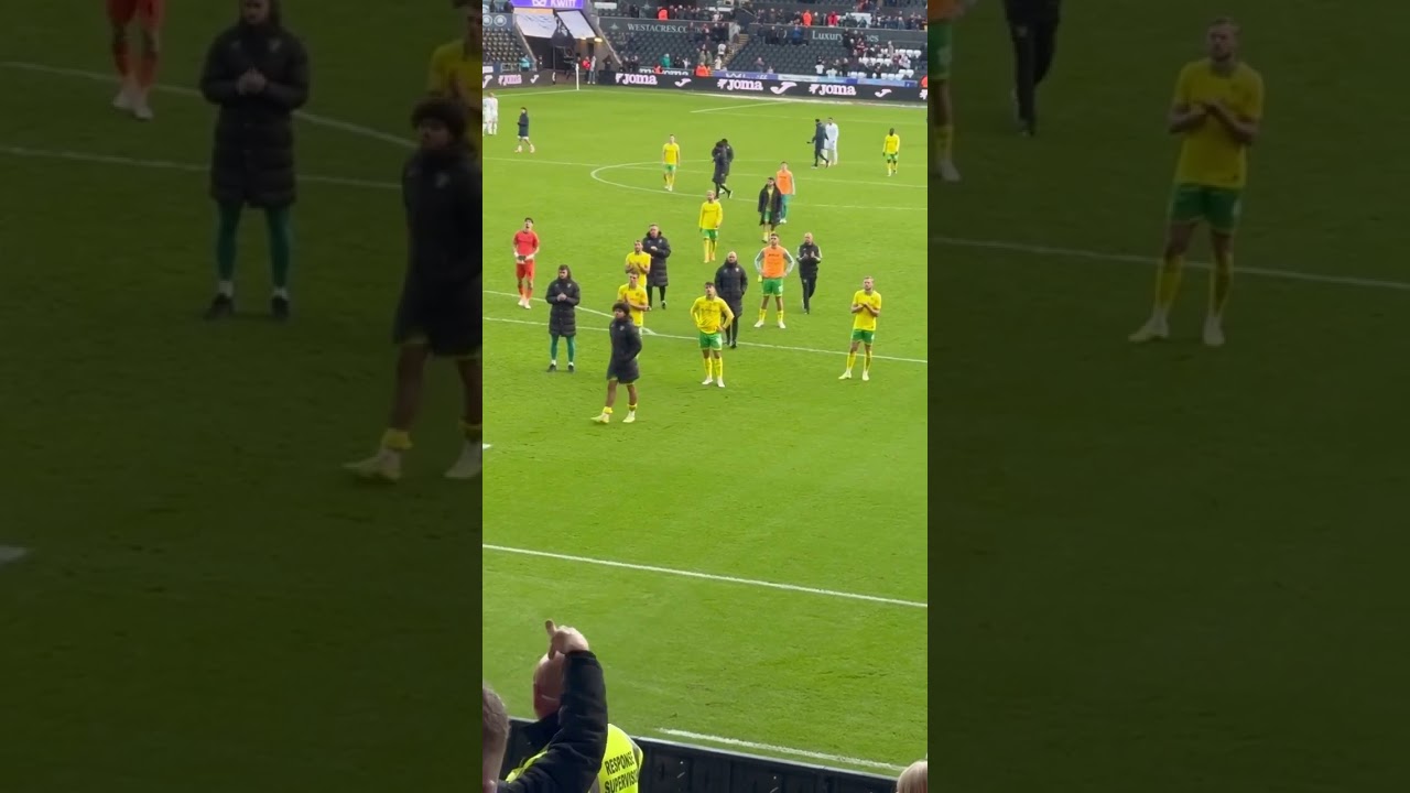 Norwich fans once again not happy! Credit: @LincsPilot on X #NCFC #Football #Norwichcity #Norwich