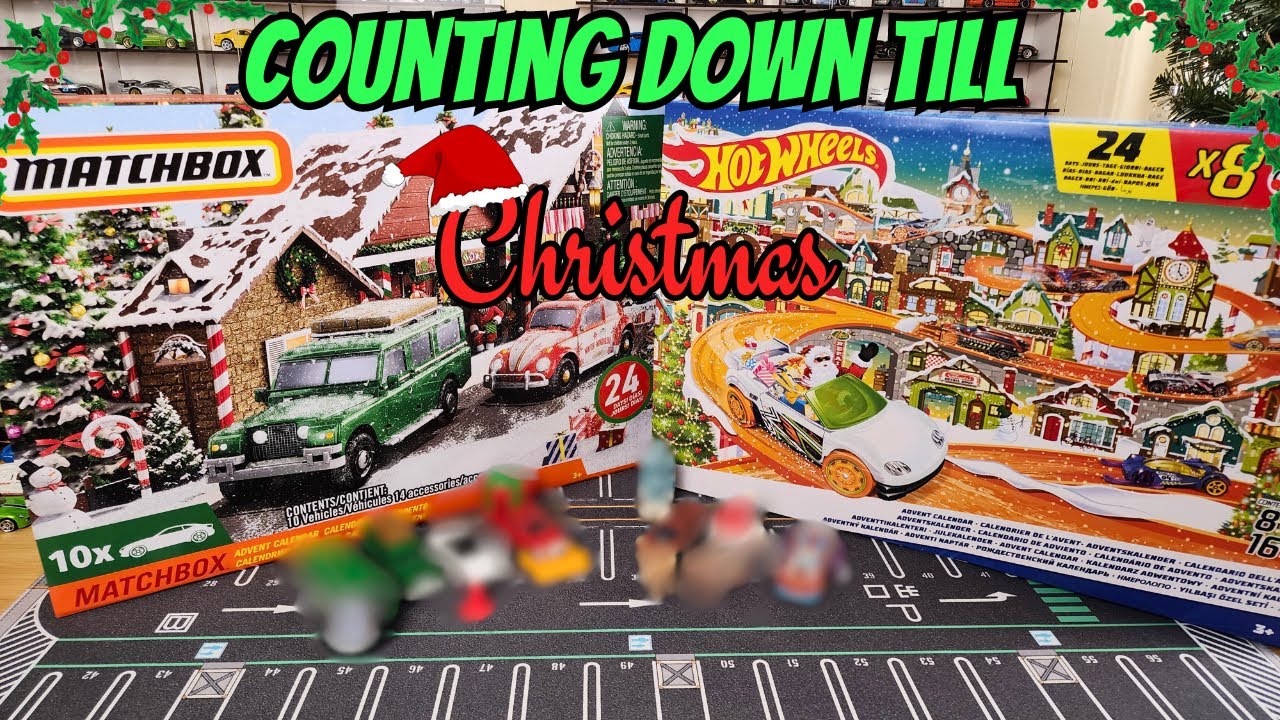 8 Days of Hot Wheels and Matchbox Advent Calendars: Which is Better?