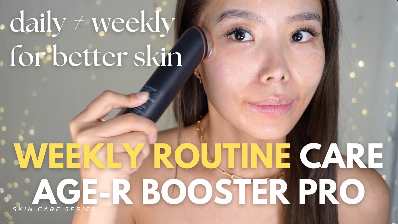 weekly routine for Age-R Booster Pro | do it with me