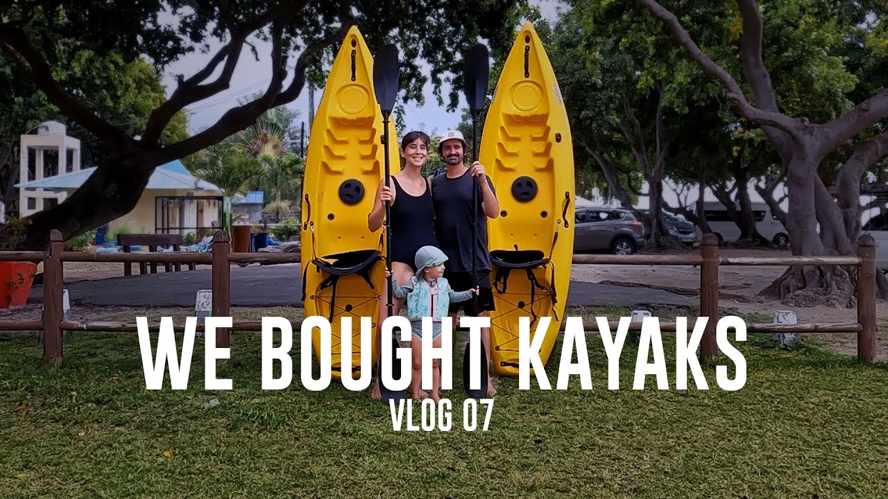 KAYAKING WITH OUR TODDLER | EXPLORING TAMARIN RIVER, MAURITIUS |  VLOG 7