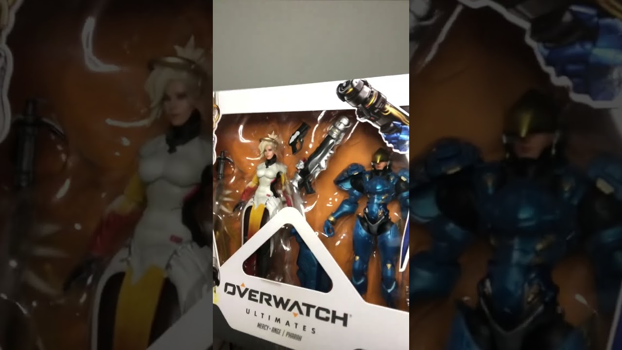 Game Overwatch Mercy & Pharah Pack Action Figure Hasbro 15cm… Curtam e se inscreverem no canal