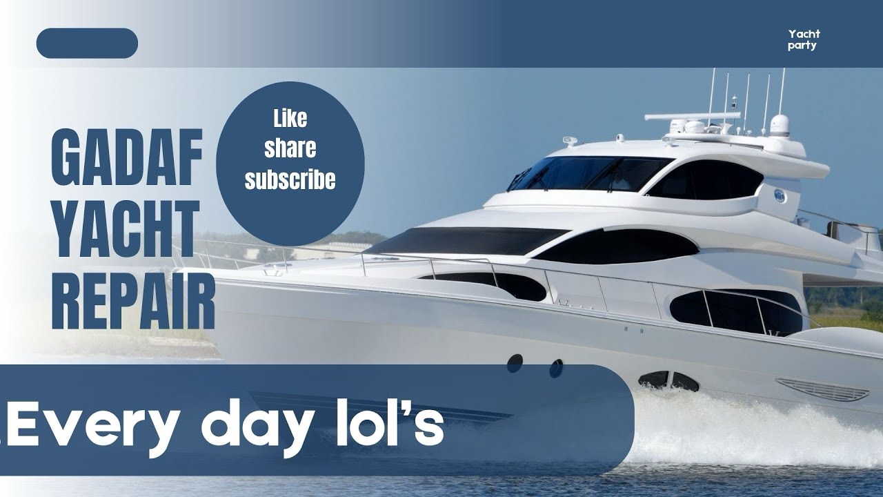 Our 38 ft small yacht repair in gadaf
