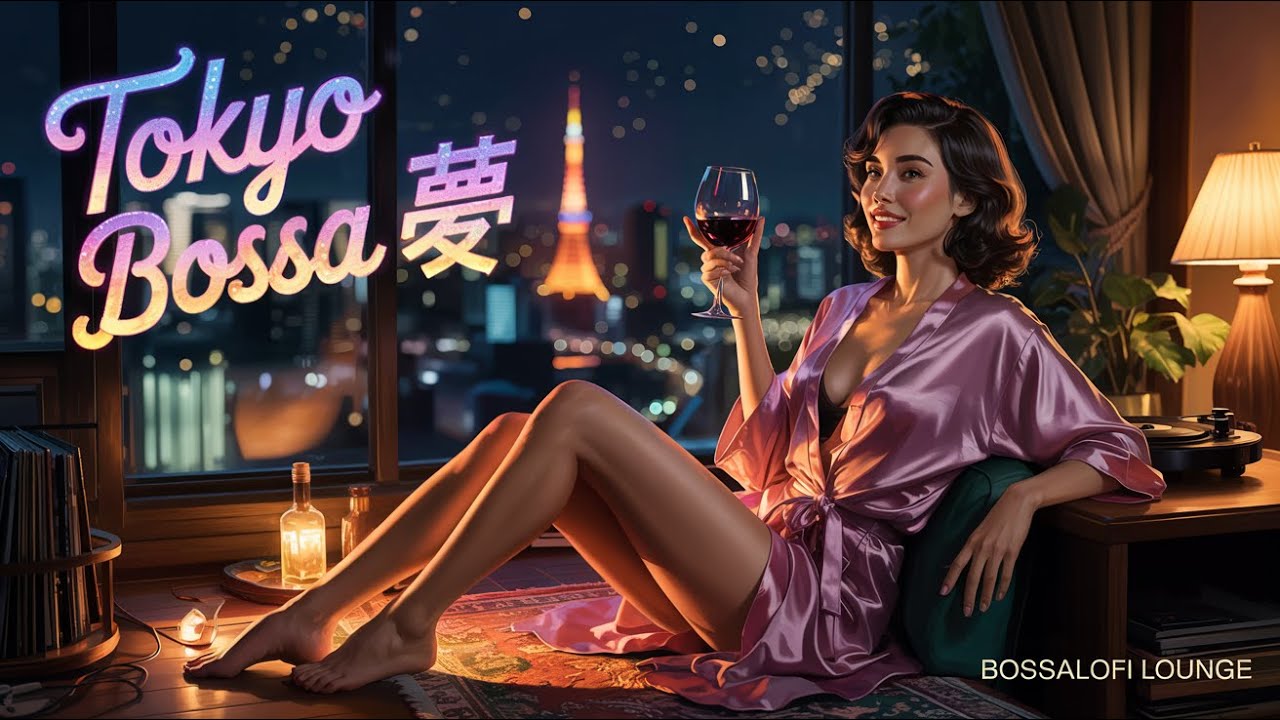Tokyo Bossa 夢 &ndash; Japanese Jazz & Bossa Nova Vibes for Deep Focus, Romance & Relaxation 🎷🍷