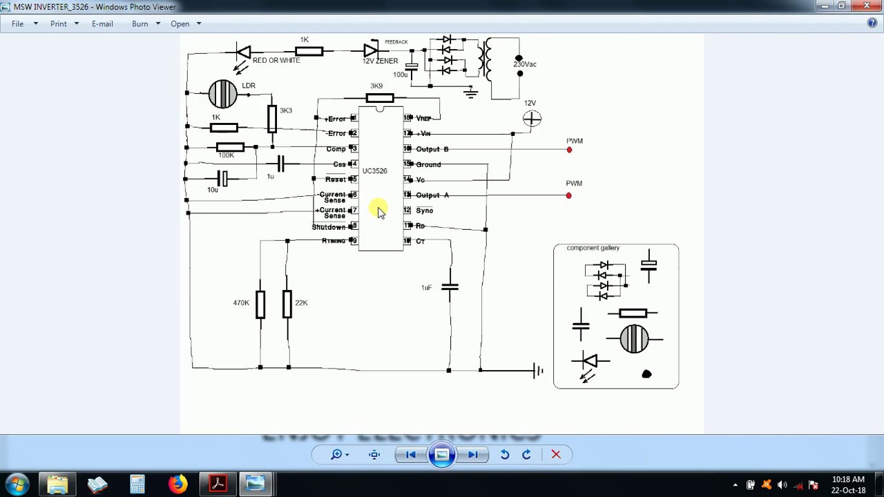 SG3526 INVERTER CIRCUIT