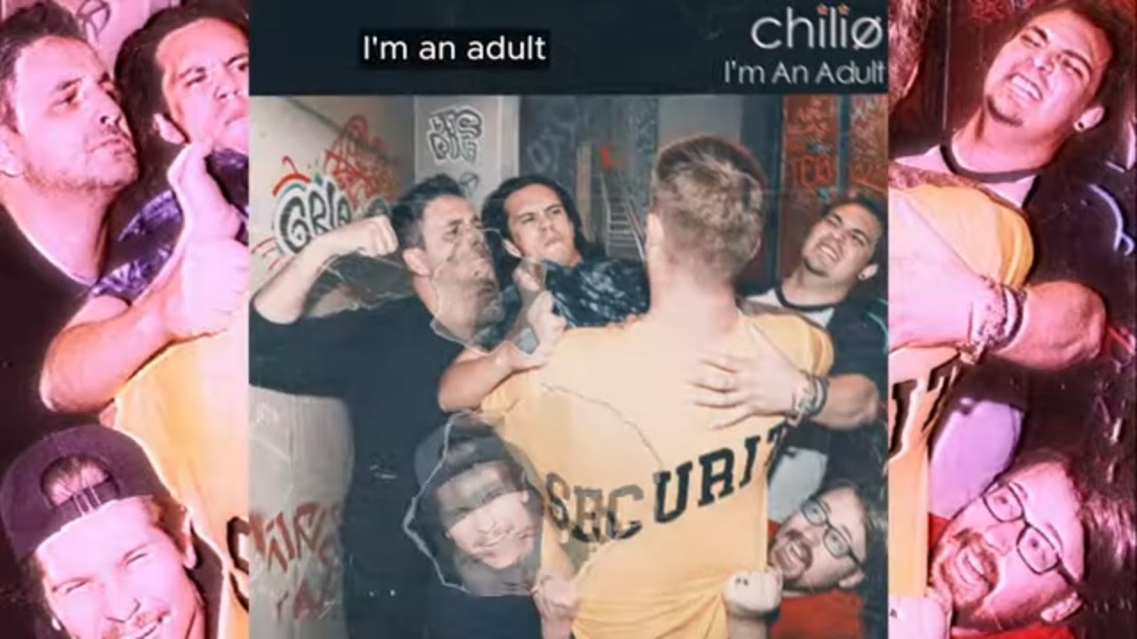 CHILI&Oslash; - I'm An Adult [ Simple Plan Parody/lyric video/visualizer ]