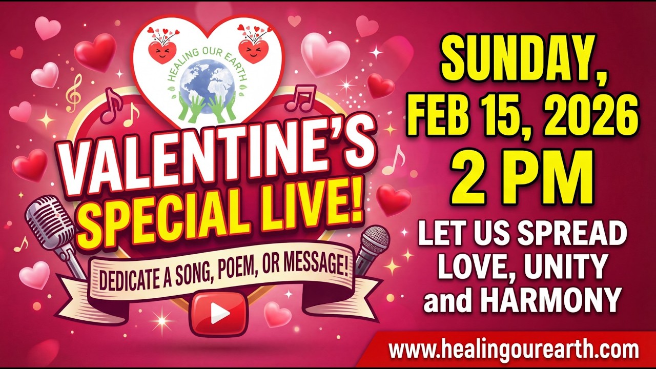 Valentine’s Special 2026 | Dedicate a Song, Poem & Message to Loved Ones | Free Global Livestream