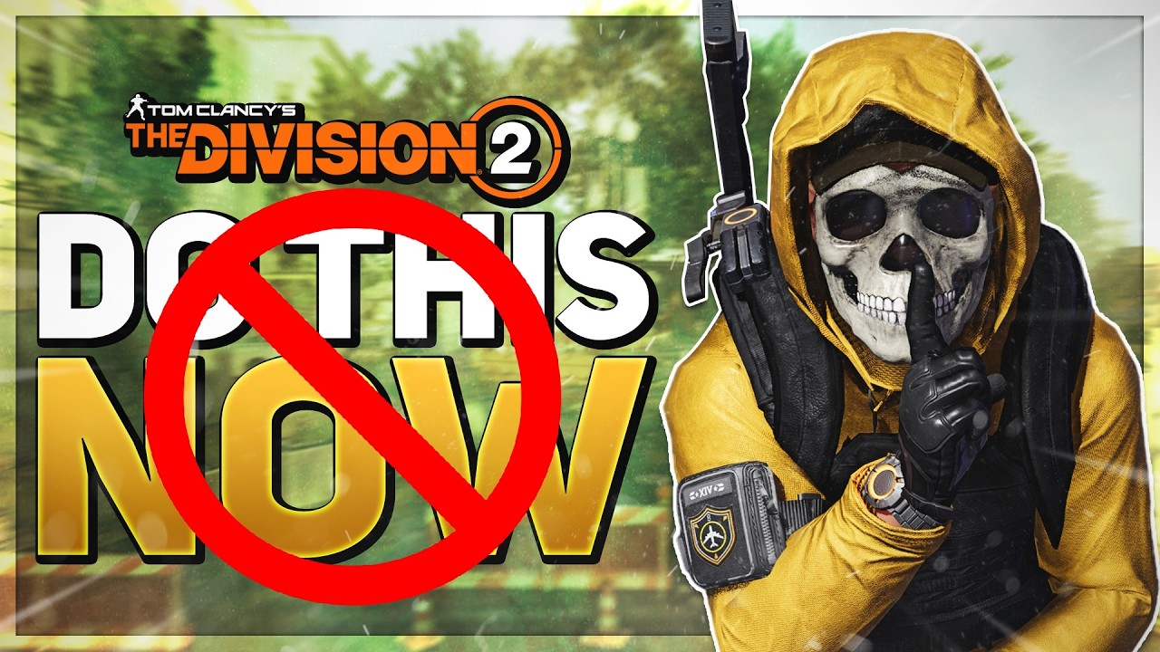*BREAKING NEWS* The Division 2: DO NOT FARM THIS TODAY, New TINKERER GLITCH, & Missing Blueprints...
