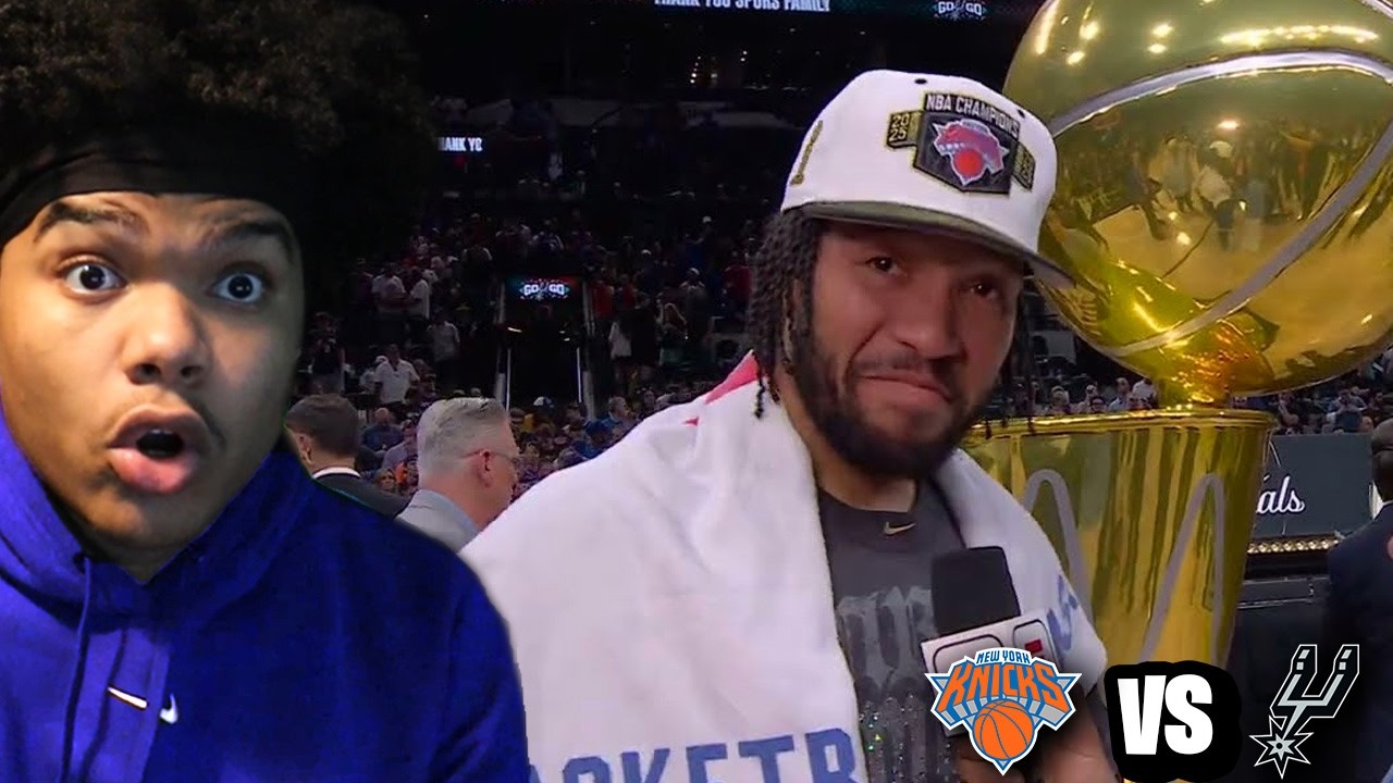 респект и уважуха... РЕАКЦИЯ НА ЛУЧШИЕ МОМЕНТЫ 5-ГО МАТЧА ФИНАЛА НБА: KNICKS против SPURS