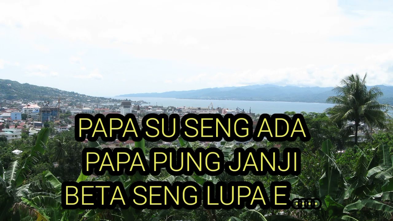 Karaoke Ambon Card  - Nada Standard Pria