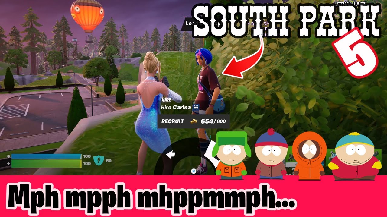 How to Easily complete Mph mpph mhppmmph Quest in Fortnite (South Park Quests Part 5)