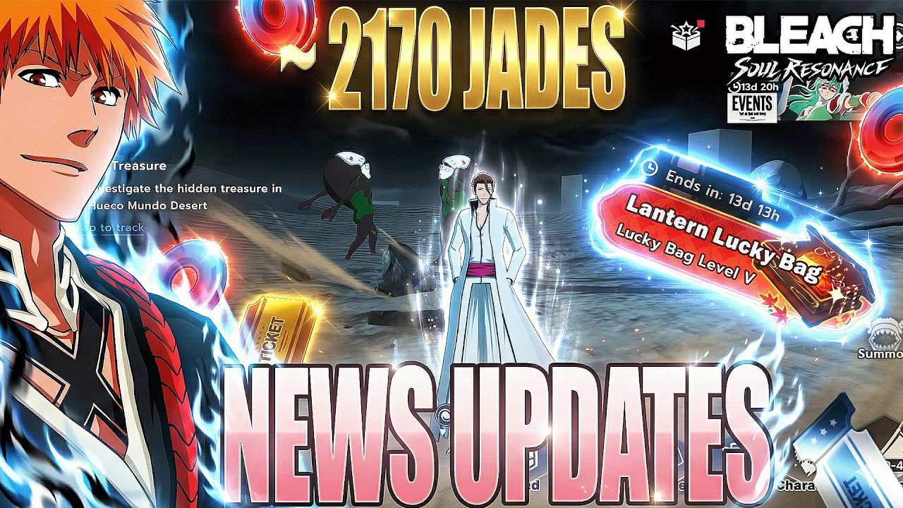 NEWS UPDATE 2710 JADES ! TIMIDE MAIS NEW EVENT F2P OU EST LE TRIAL ? BLEACH SOUL RESONANCE