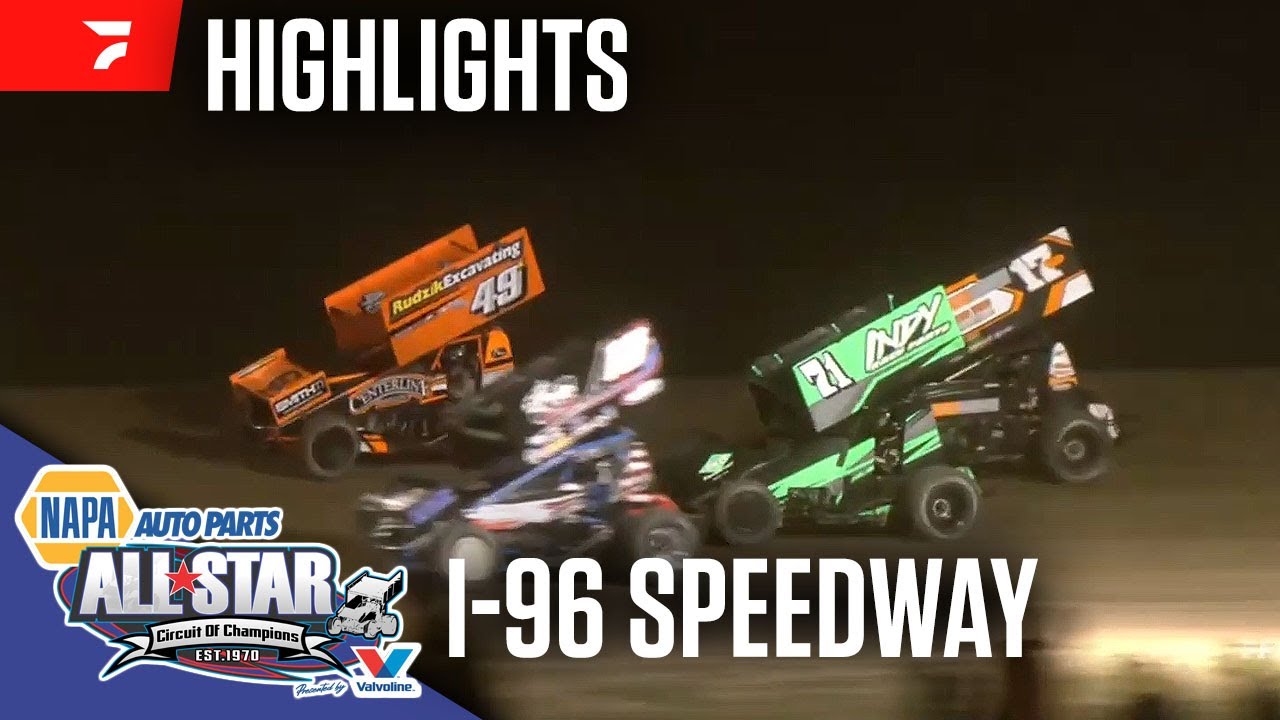 All Star Circuit of Champions at I-96 Speedway 8/22/25 | Highlights