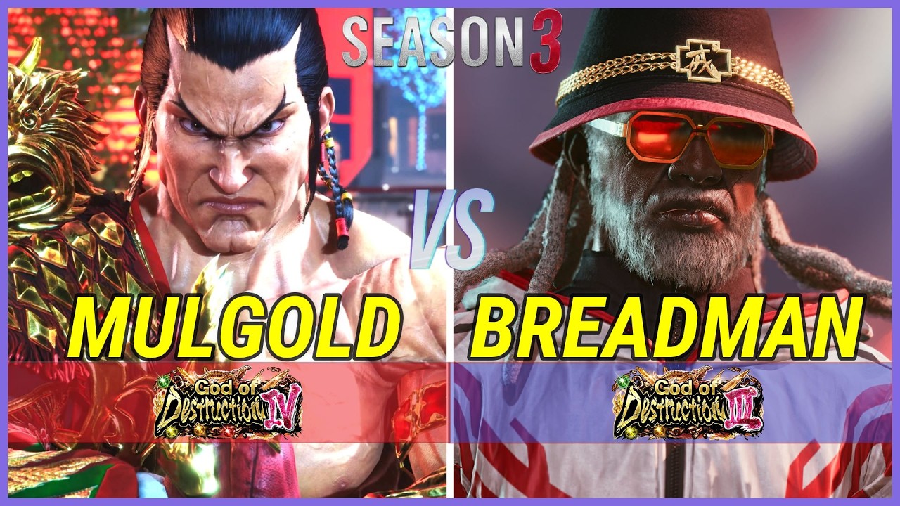 Tekken 8 (Season 3) | Breadman (Leroy) vs Mulgold (Feng) High Level Gameplay