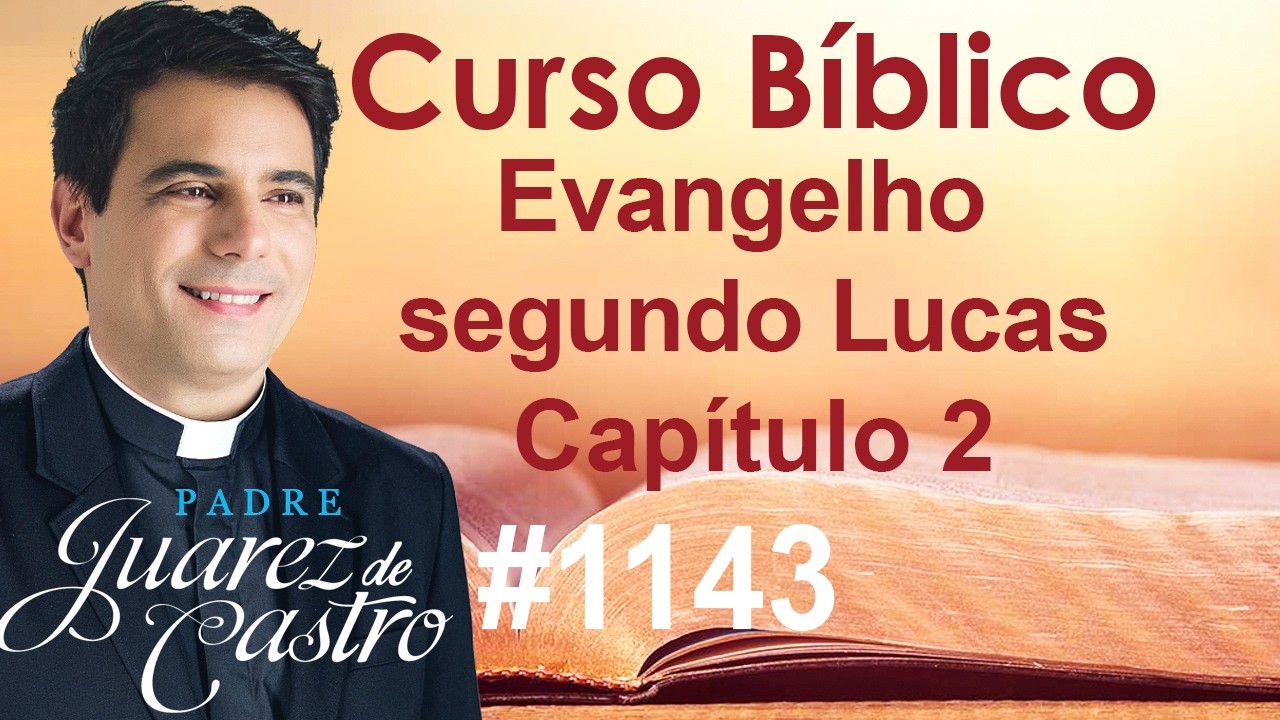 Curso Bíblico 1143 -Evangelho Lucas 2 - Nascimento. Apresentação no Templo. Perda de Jesus no Templo