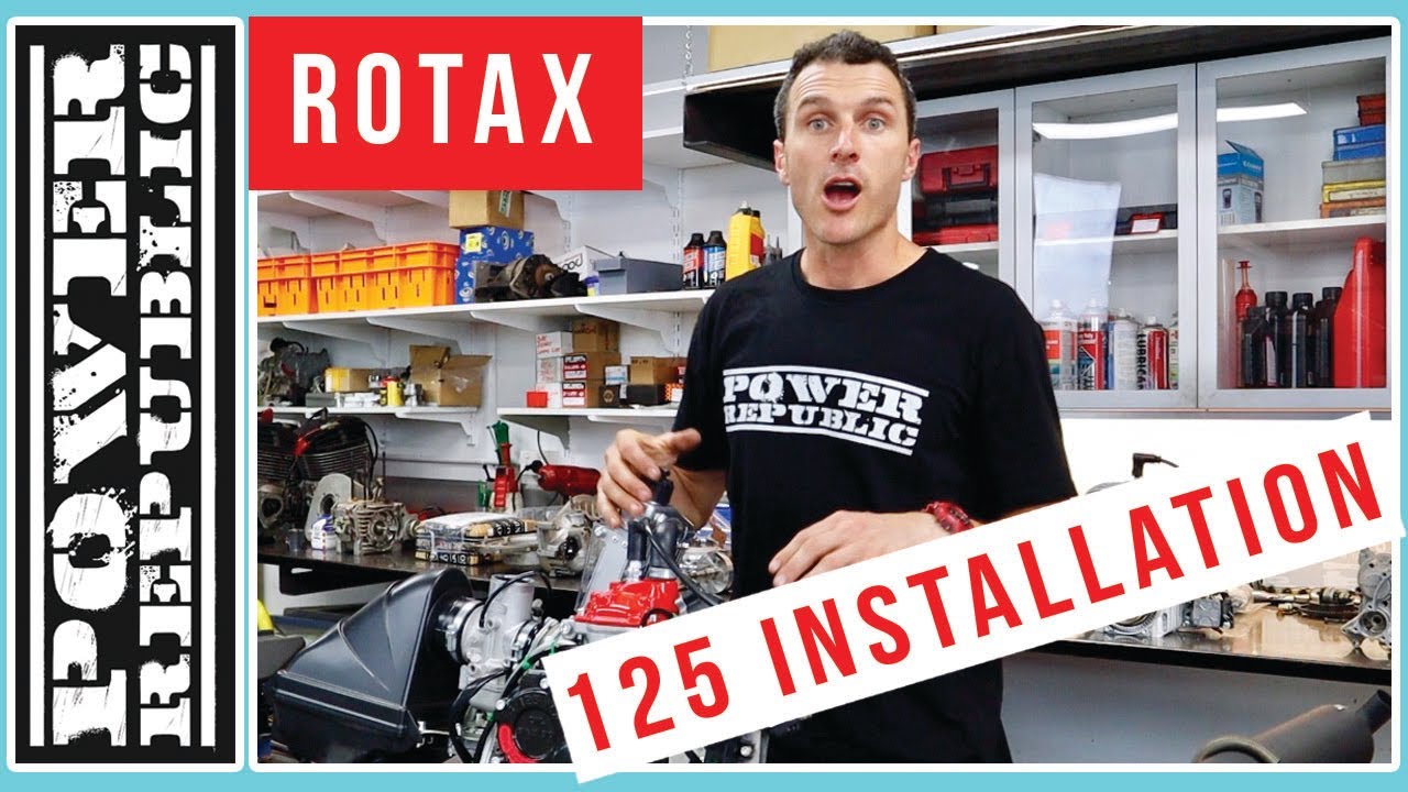 Rotax Senior Max 125 Engine Installation - POWER REPUBLIC