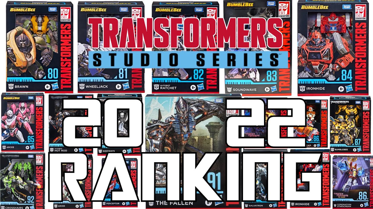 The BEST Year For Studio Series YET?! Transformers STUDIO SERIES 2022 End Of Year RANKING