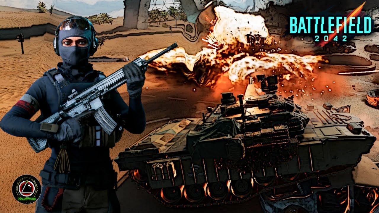 Геймплей танка Battlefield 2042 (99 убийств) — BF2042 M1A5 Abrams