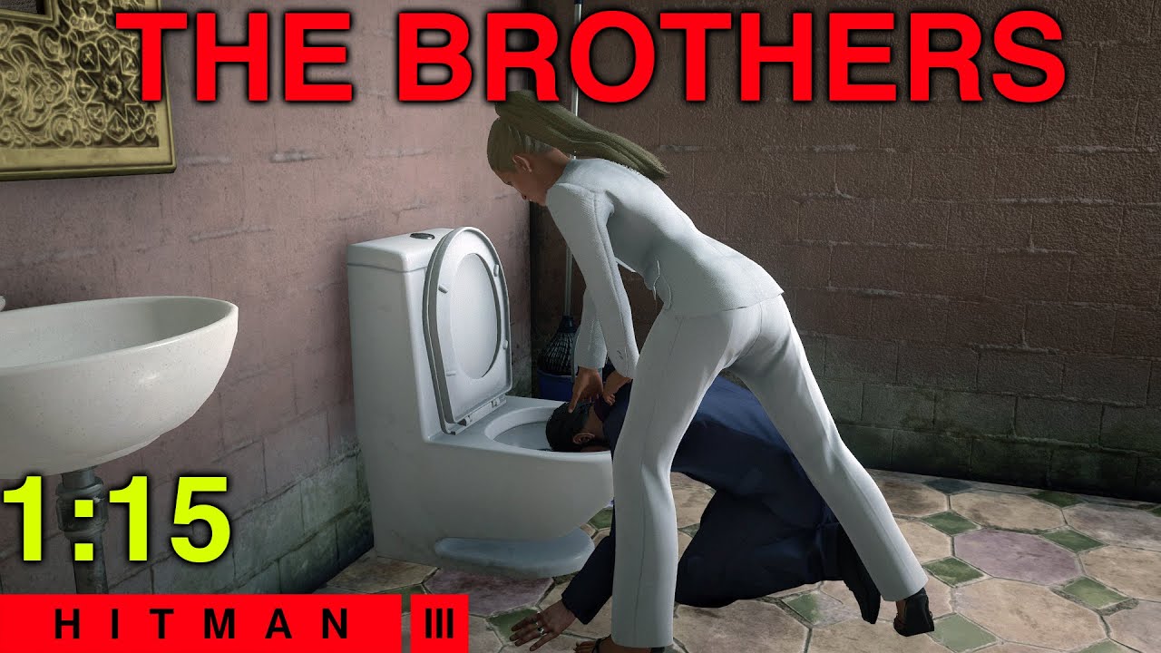 Hitman 3 | The Brothers (Cut Elusive Target) | 1:15 | SASO