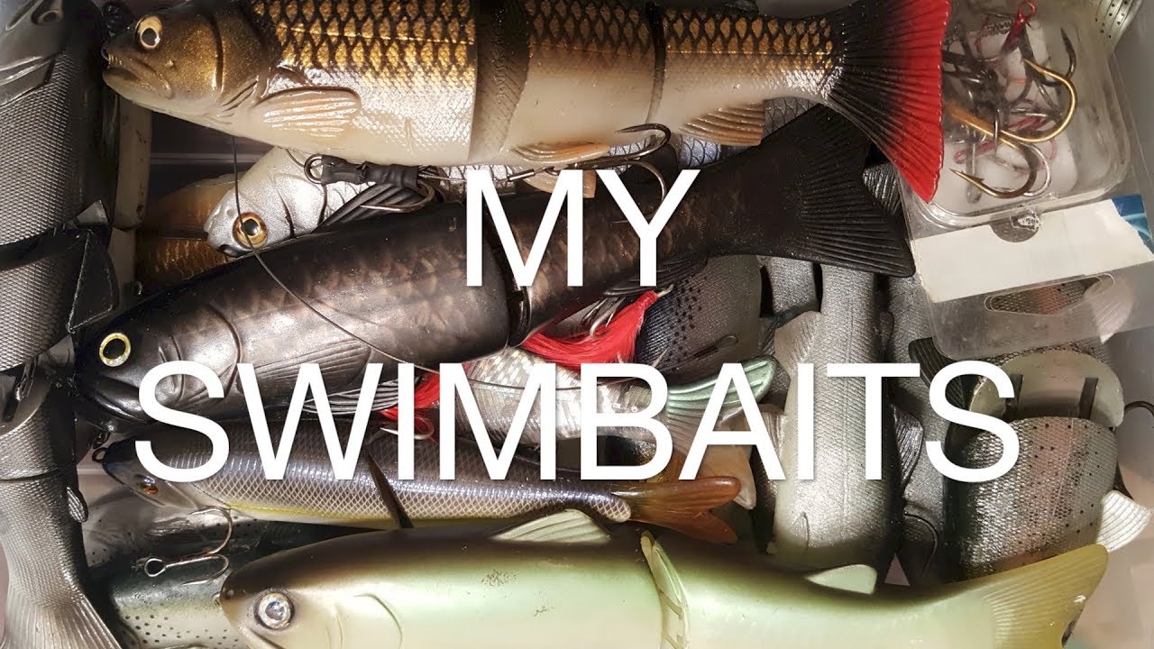 My SWIMBAITS... Savage Gear, Huddleston, Deps and more