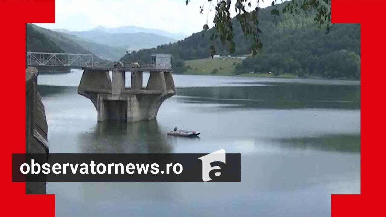 Golire eşuată la barajul Paltinu, după ce mecanismul a cedat în timpul operaţiunii
