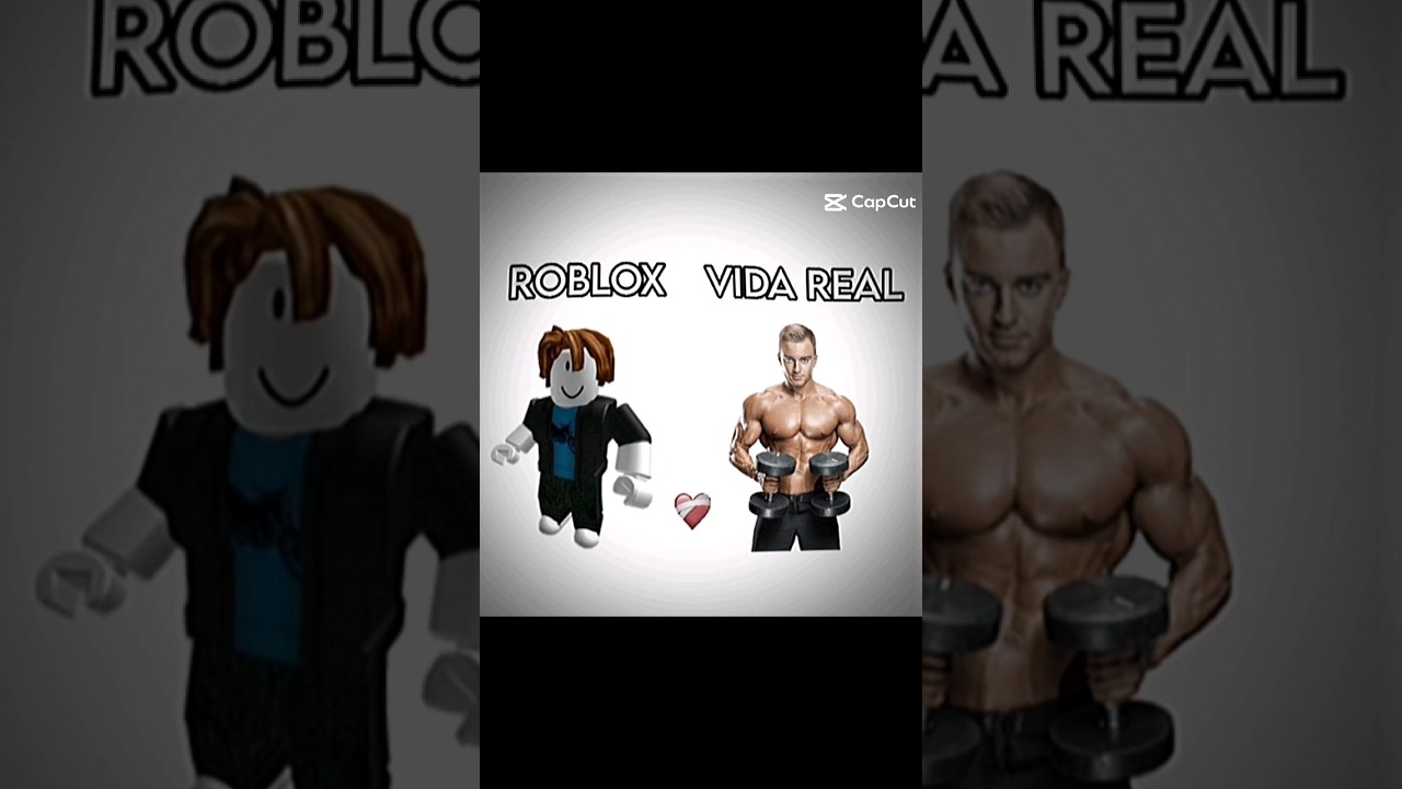 Roblox x Vida Real #roblox #vidareal #robloxbacon #hamburger @Goldblueyt