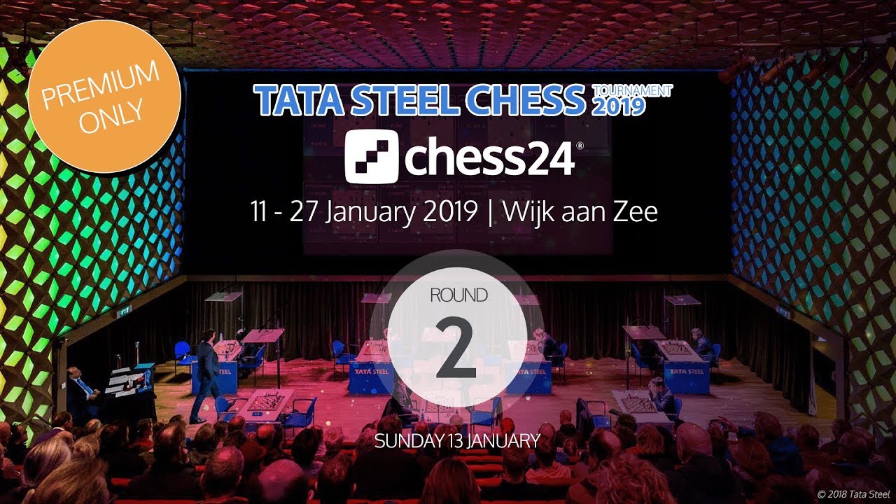 Round 2 - 2019 Tata Steel Chess Masters