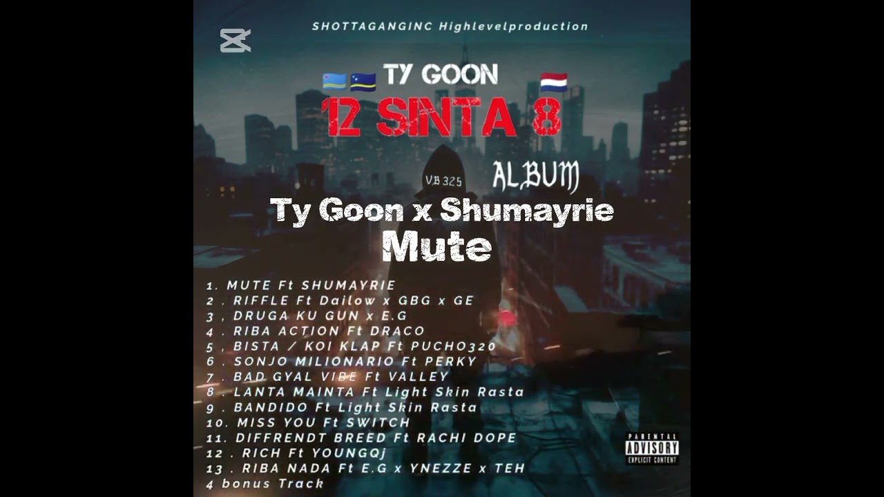 Ty Goon - MUTE ft Shumayrie (Official visualiser ) 12$inta8