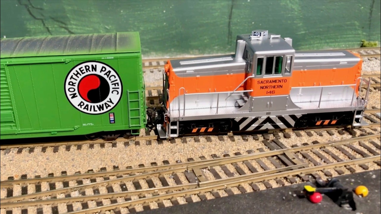 How many cars can the HO Rapido GE 44-ton engine pull? We tried it out! 