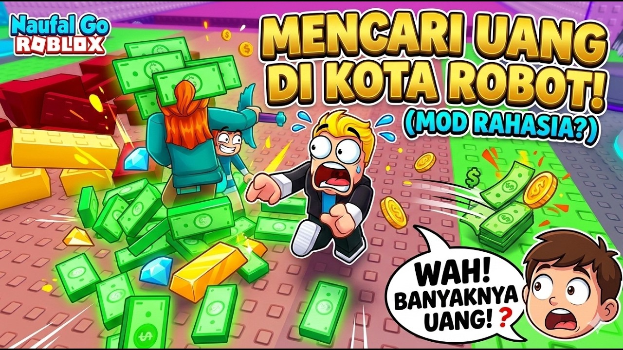 OH TIDAK !!! LAGI LAGI DI KEJAR RUMI DAN ZOEY dalam perjalanan menang - ROBLOX / NAUFAL GO ROBLOX