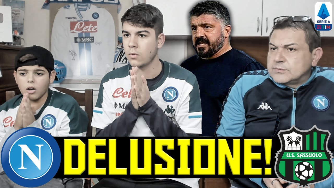 DELUSIONE... NAPOLI-SASSUOLO 0-2 | LIVE REACTION NAPOLETANI