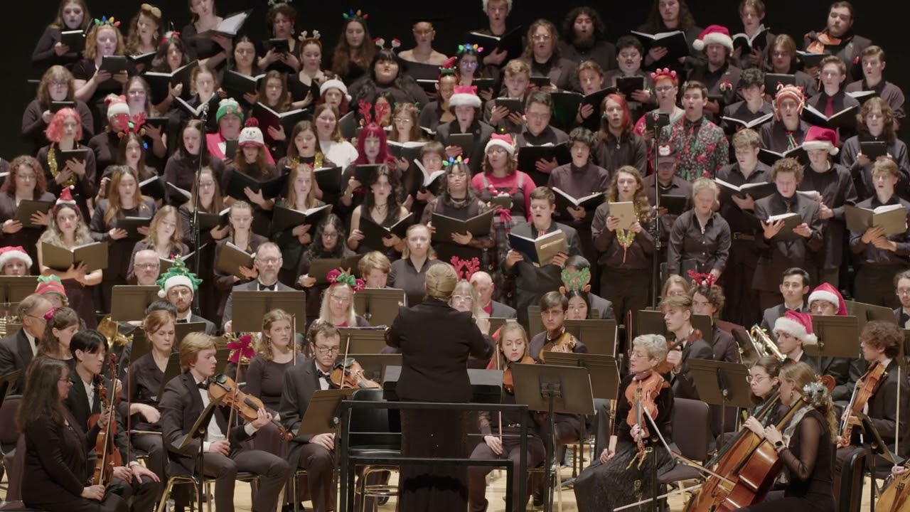 Glow, Eric Whitacre. Holiday Concert 2023, Corvallis-OSU Symphony