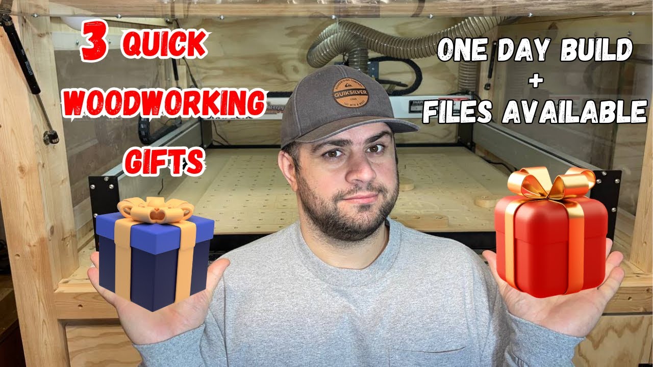 3 Quick Woodworking Gift Projects | One Day Build