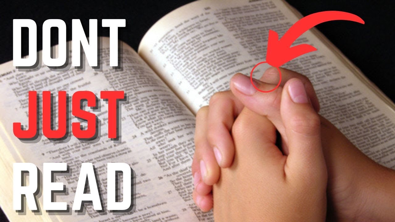 Why do we have to apply scripture (Nate Pickowicz)