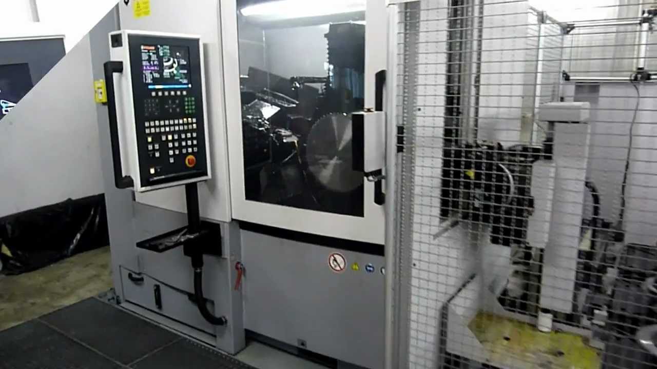 Vollmer CHD270 CNC slijpmachine met robot lader