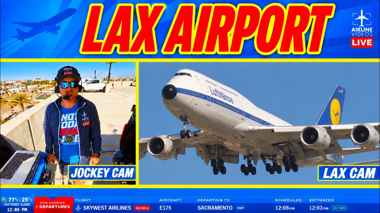 🔴LIVE LOS ANGELES (LAX) AIRPORT ACTION! (October 20th, 2026)