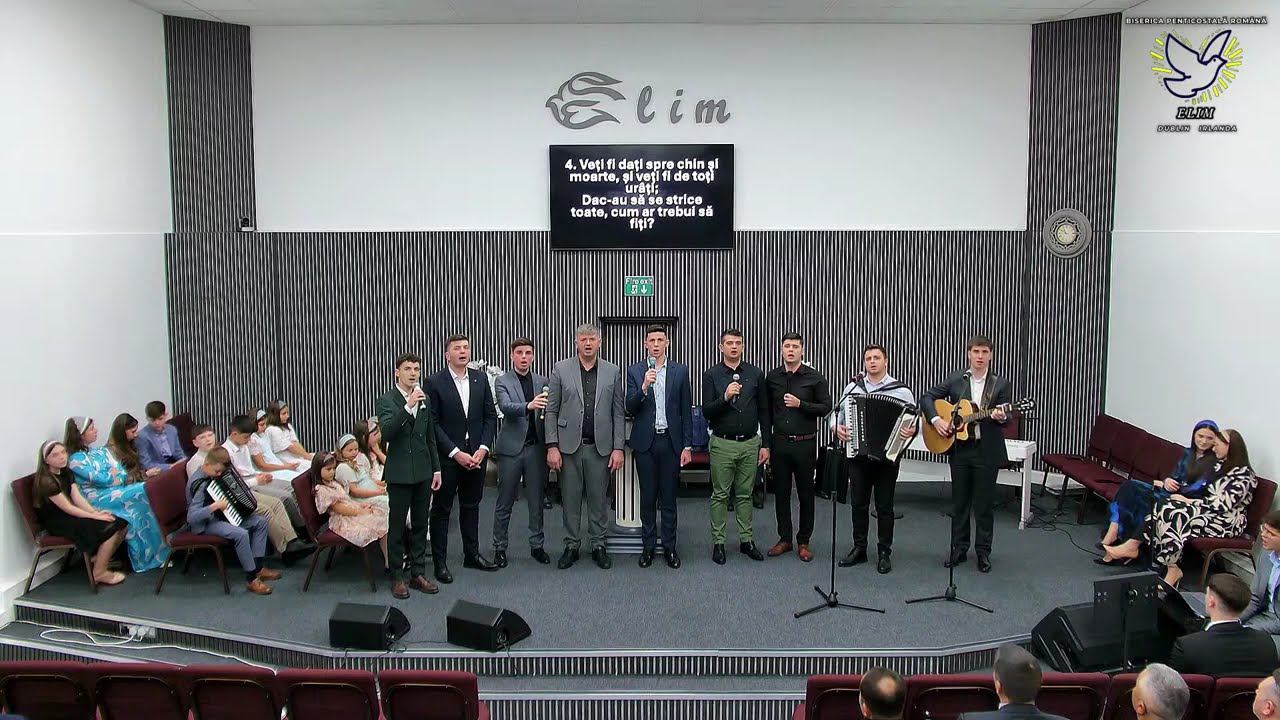 Grupul bărbătesc Elim Dublin - Voi ce-n pragul așteptării! 21 Septembrie 2025