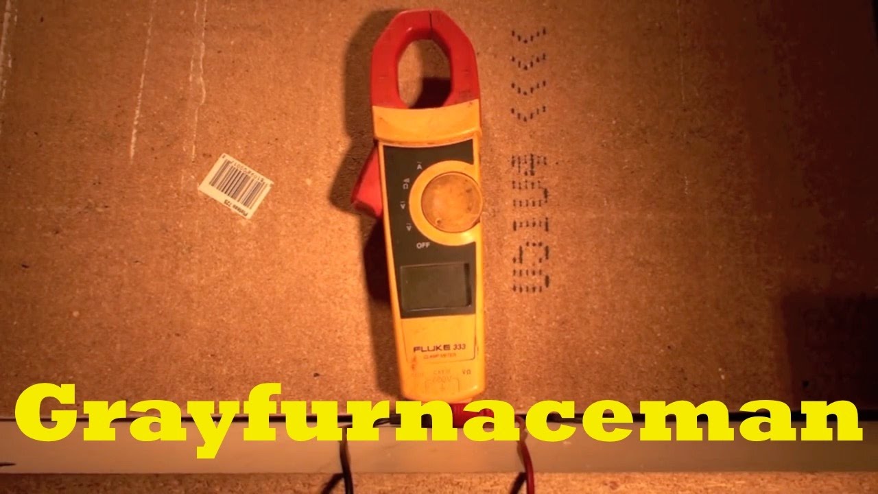 How to use the clamp meter.  Part 4 of meters for HVAC