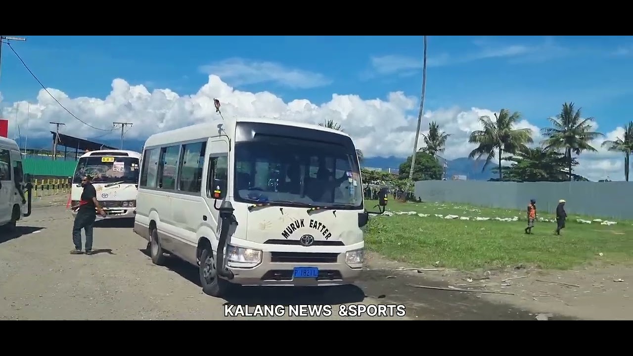 LAE RESIDENTS PAYING RESPECTS#kalangnewssports 