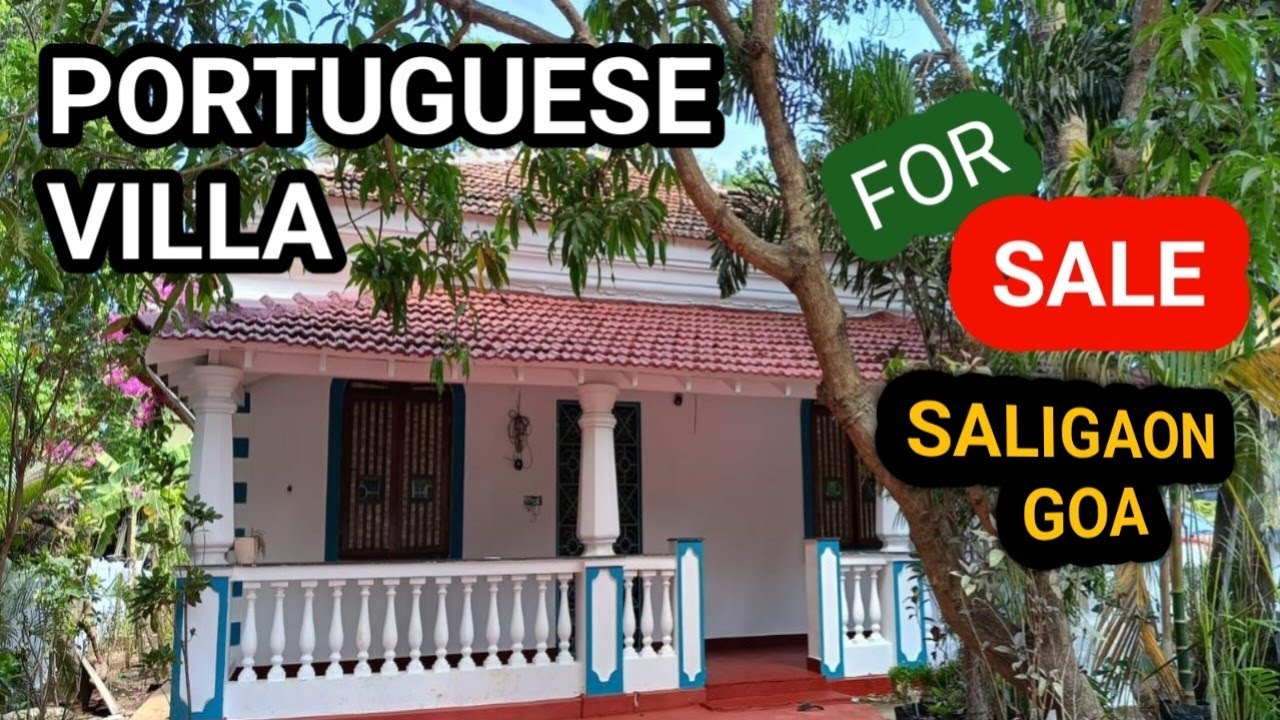 Portuguese Villa for Sale in Saligaon | Villa for Sale North Goa | ‪@shribalajipropertiesgoa‬