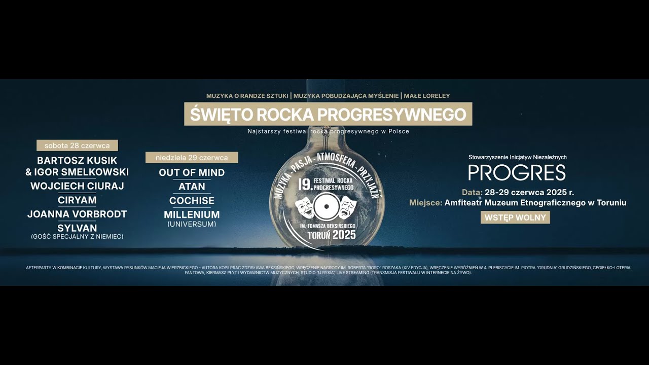 19. Festiwal Rocka Progresywnego im. Tomasza Beksińskiego, dzień drugi, część pierwsza (live)