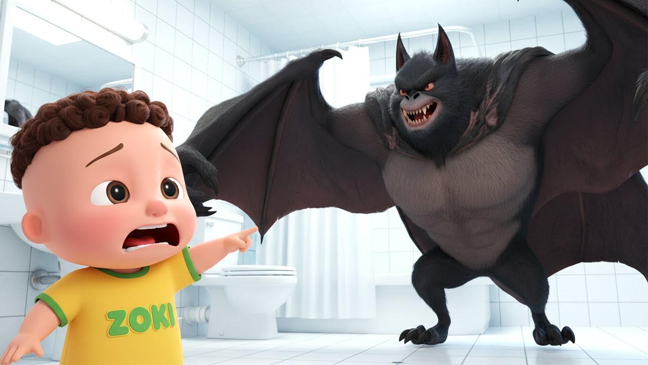 Wild Animal in the Toilet – It’s Not Real, Don’t Be Afraid | Bebe Zoki Nursery Rhymes & Kids Songs